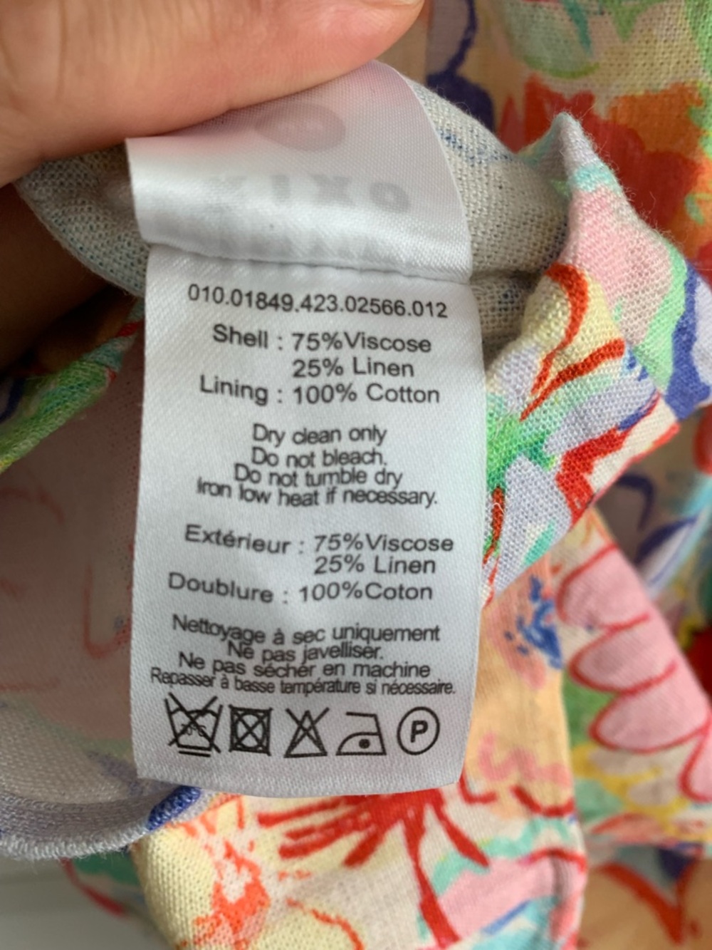 RIXO Floral Puff-Sleeve Mini Dress in Multicolor size M - Picture 4 of 10